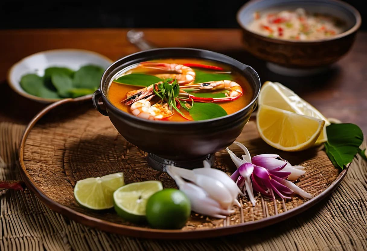 Tom Yum Nam Khon (ต้มยำน้ำข้น)