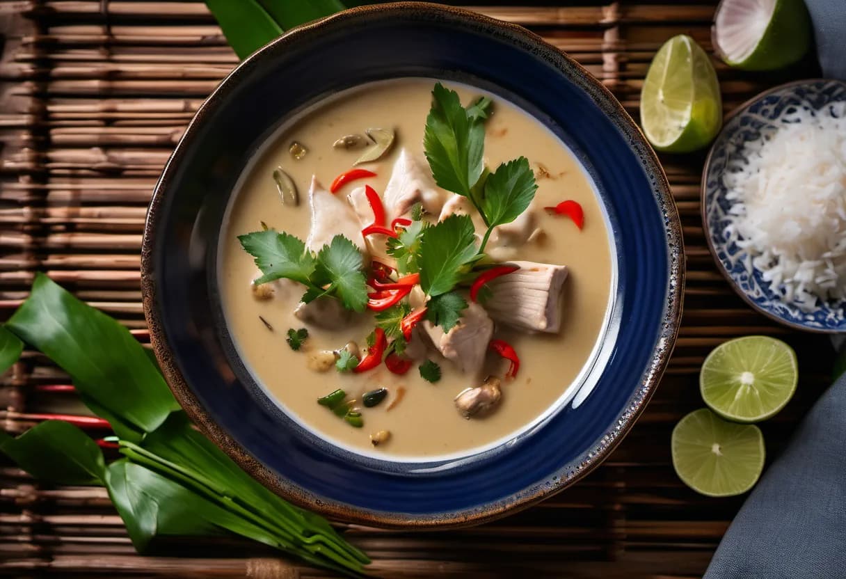 Tom Kha Gai (ต้มข่าไก่)