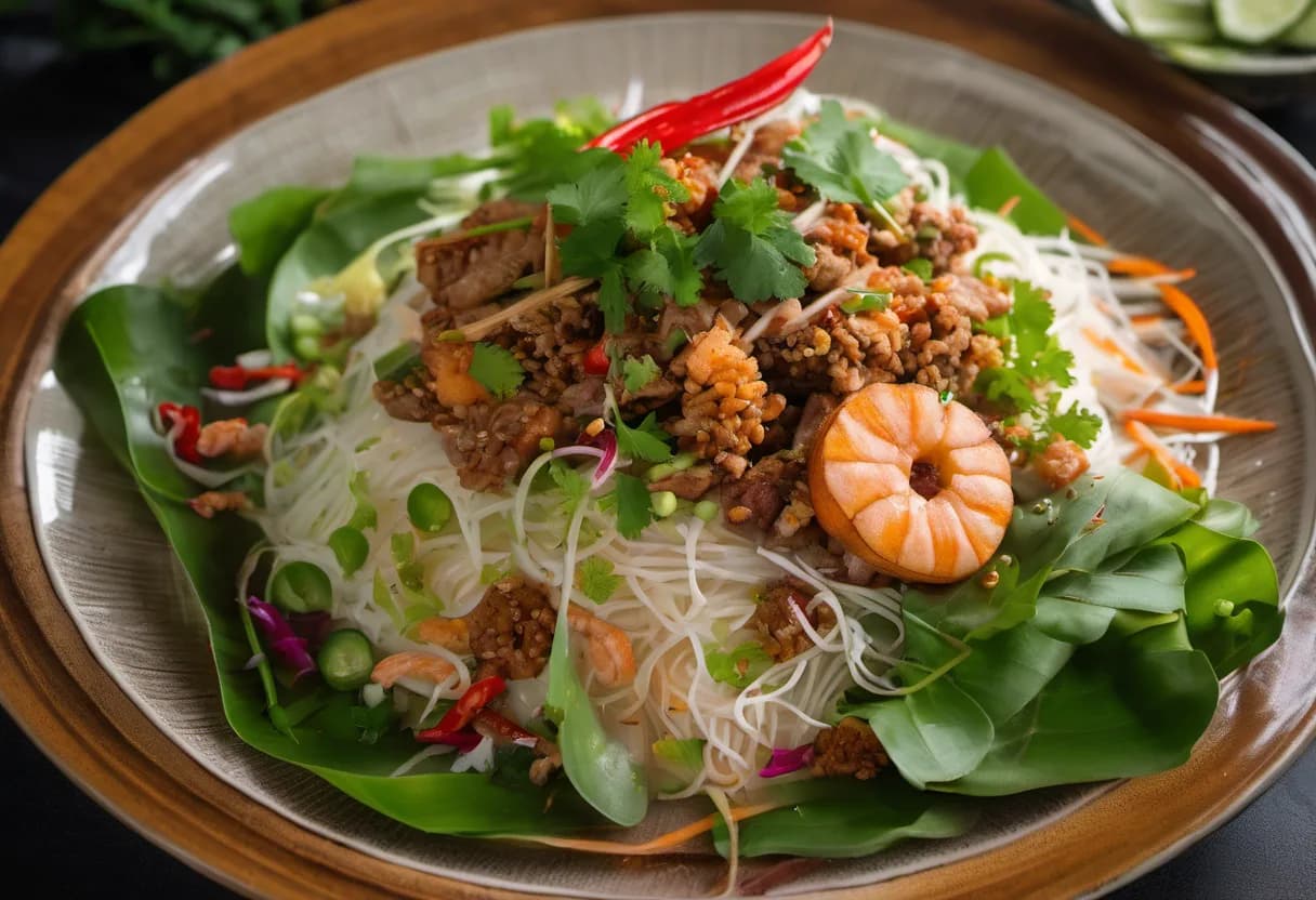 Yam Wun Sen (ยำวุ้นเส้น)